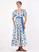 Beyond by Vera Dress Daisy Dress in Papillon Cobalt