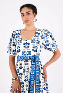 Beyond by Vera Dress Daisy Dress in Papillon Cobalt