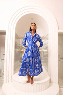 Beyond by Vera Dress Emily Dress in Sverige Indigo