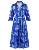 Beyond by Vera Dress Emily Dress in Sverige Indigo