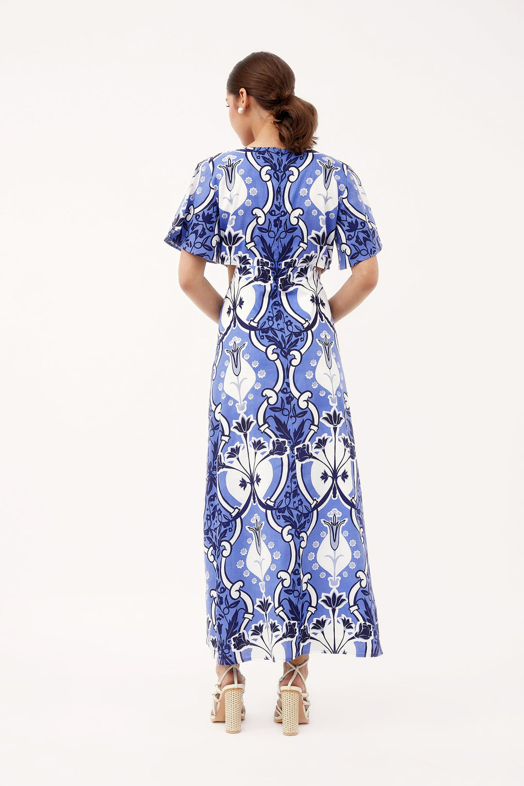 Beyond by Vera Dress Giselle Dress in Como Blue