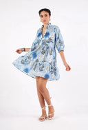 Beyond by Vera Dress Juliet Dress in Monet's Garden Blue