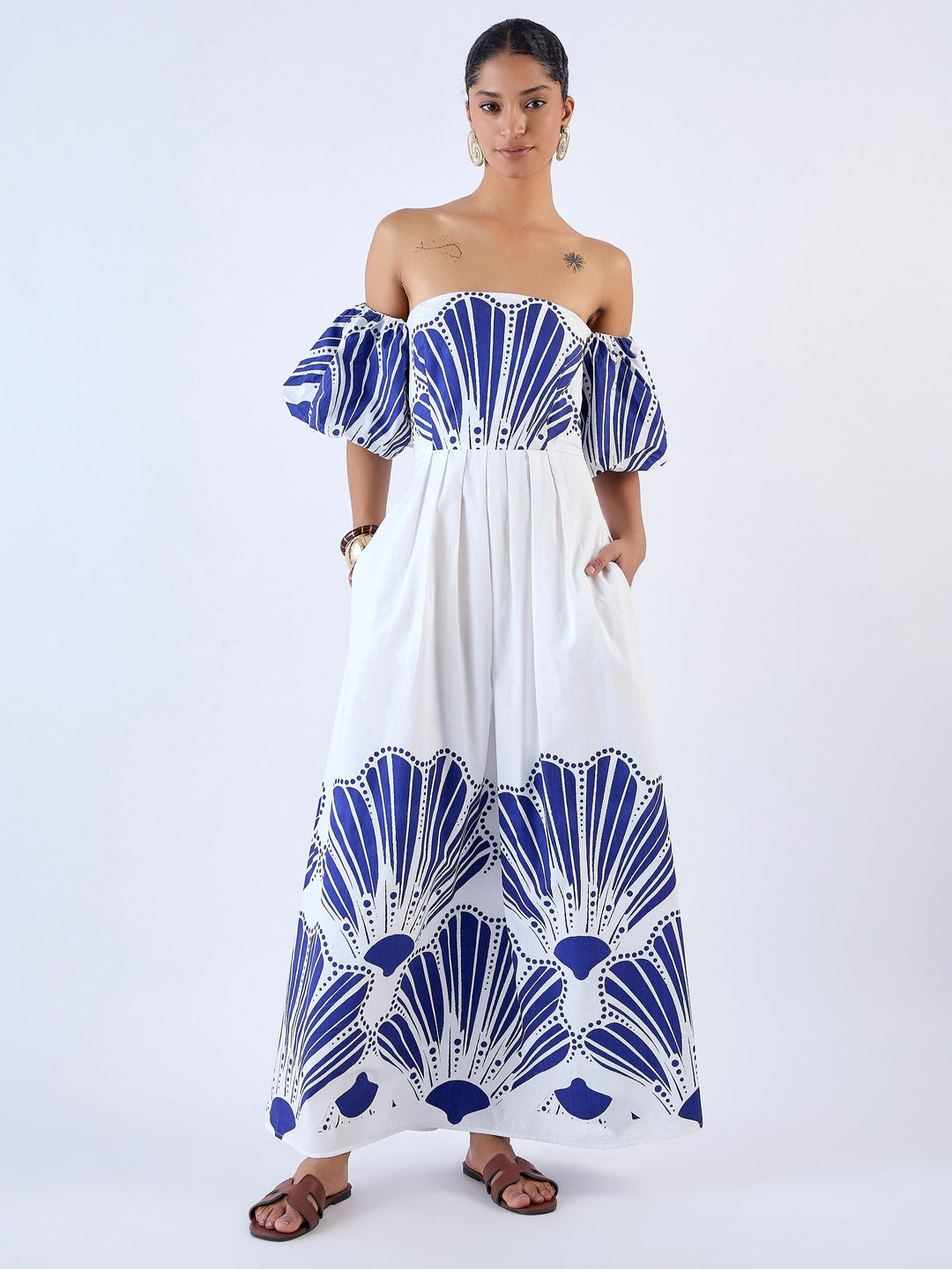 Beyond by Vera Dress Leah Dress in Venus Navy