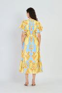 Beyond by Vera Dress Leni Dress in Sirens Sky