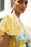 Beyond by Vera Dress Leni Dress in Sirens Sky
