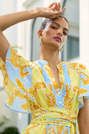 Beyond by Vera Dress Leni Dress in Sirens Sky