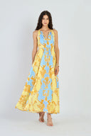 Beyond by Vera Dress Marina Dress in Sirens Sky