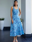 Beyond by Vera Dress Nico Dress in Cabaret Aqua