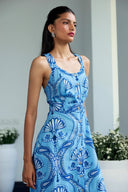 Beyond by Vera Dress Nico Dress in Cabaret Aqua