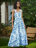 Beyond by Vera Dress Pearl Dress in Fontana Aqua