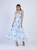 Beyond by Vera Dress Pearl Dress in Monaco Celeste