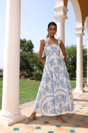 Beyond by Vera Dress Pearl Dress in Monaco Celeste