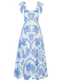 Beyond by Vera Dress Pearl Dress in Monaco Celeste