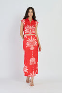 Beyond by Vera Skirts Aspen Skirt in Palm Springs Rouge