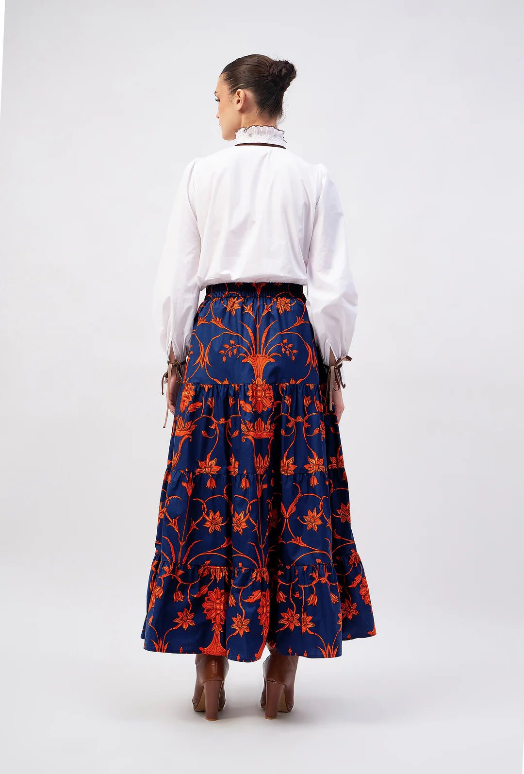 Beyond by Vera Skirts Gia Skirt in Meknes Terra