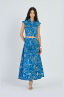 Beyond by Vera Top Alba Top in Mermaid Navy