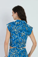 Beyond by Vera Top Alba Top in Mermaid Navy