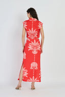 Beyond by Vera Top Alba Top in Palm Springs Rouge