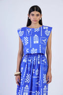 Beyond by Vera Top Piper Top in Sverige Indigo