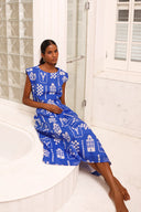 Beyond by Vera Top Piper Top in Sverige Indigo