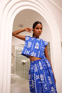 Beyond by Vera Top Piper Top in Sverige Indigo