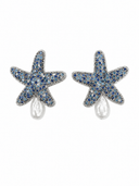 Bhavna Kanakia Earrings Starfish Pop and Pearl Earrings