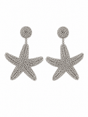 Bhavna Kanakia Earrings Starfish Pop Earrings in White