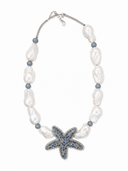 Bhavna Kanakia Necklace Starfish and Pearl Necklace