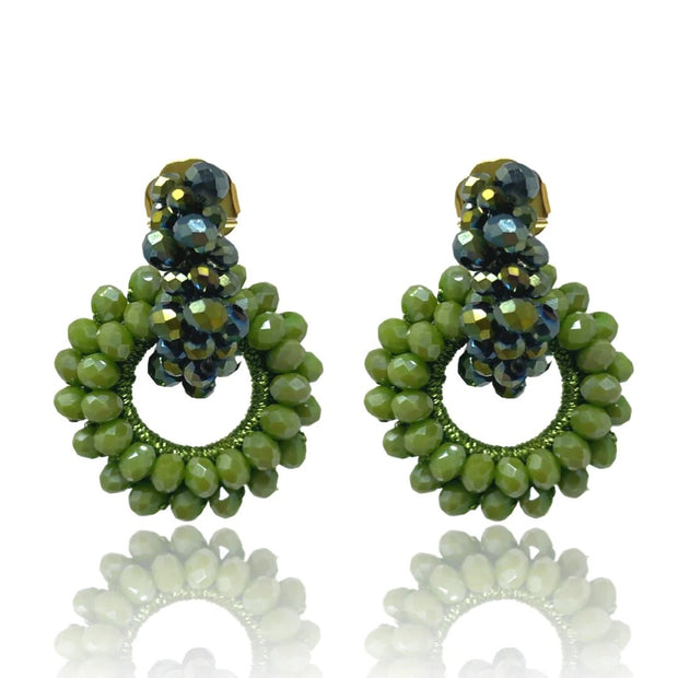 Bibi Marini Earrings Green Bibi Marini | Violet Earrings