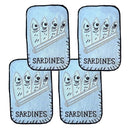 Biscuit Home Cocktail Napkins Sardine Cocktail Napkins