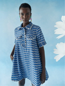 Blueberry Wave Dress