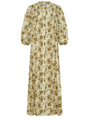 Bohemian Traders Dress Archer Smock Midi Dress in Olive