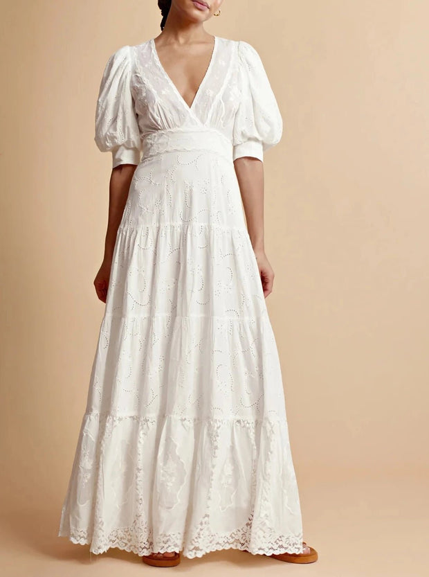 byTiMo Dress byTiMO | Broderie Anglaise Maxi Dress