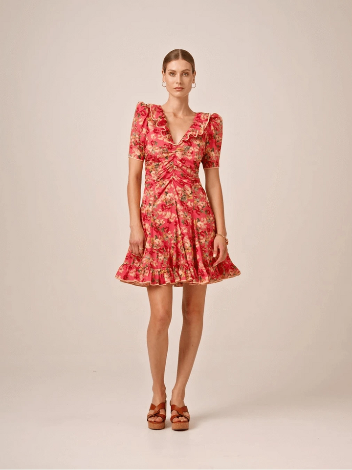 byTiMo Dress Cotton Party Mini Dress in Crush