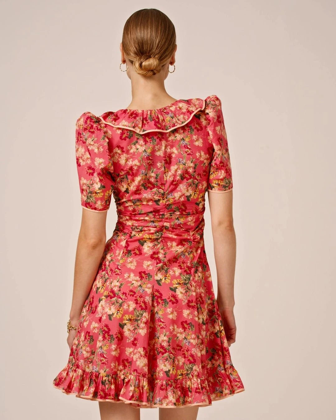 byTiMo Dress Cotton Party Mini Dress in Crush