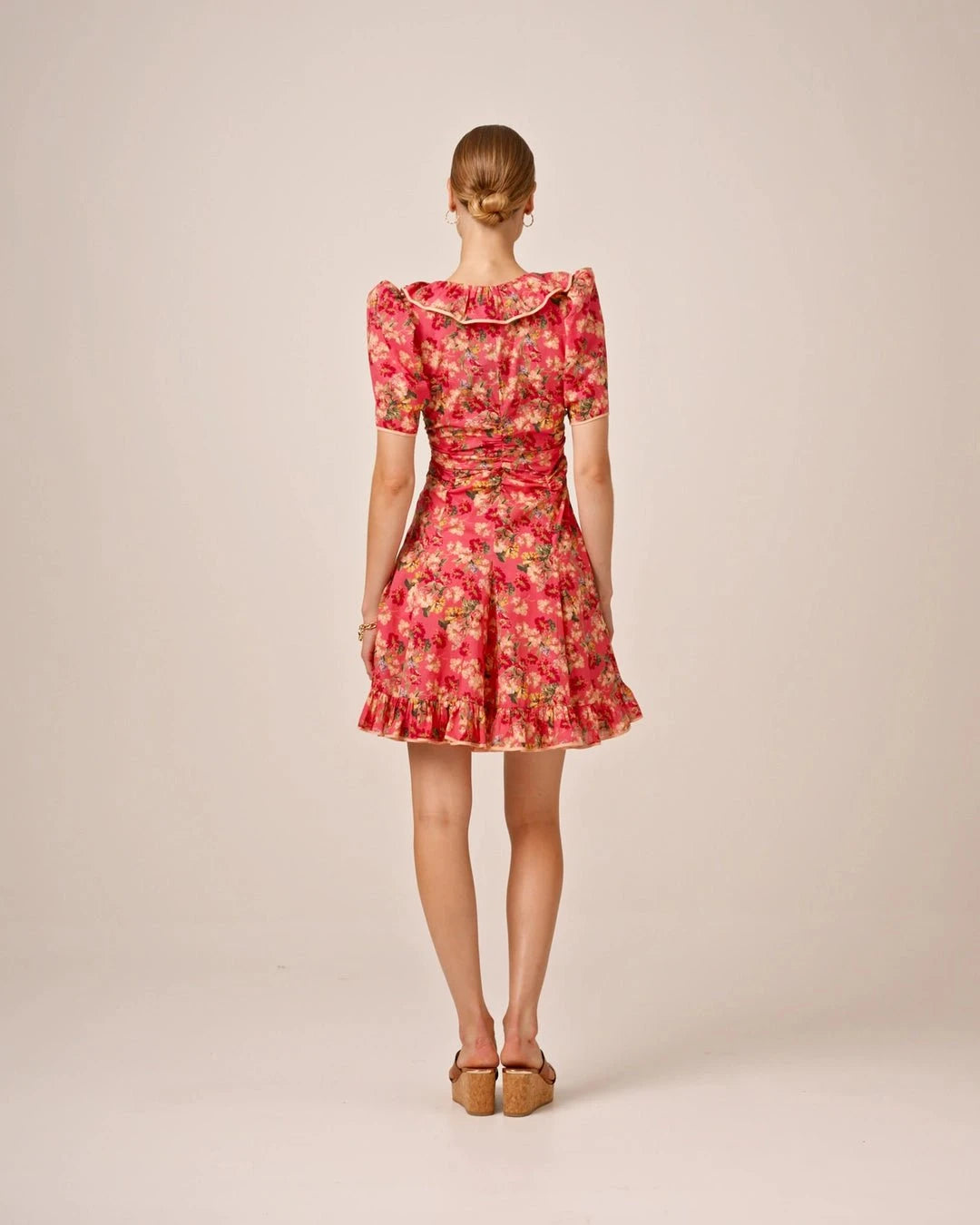 byTiMo Dress Cotton Party Mini Dress in Crush