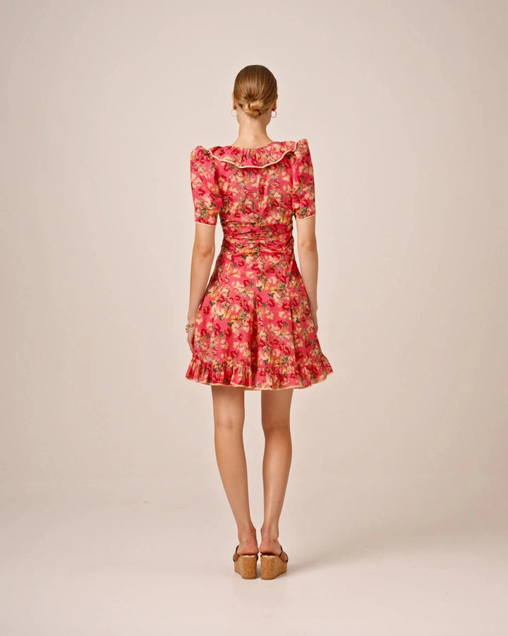 byTiMo Dress Cotton Party Mini Dress in Crush