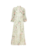 byTiMo Dress Organza Belt Dress in Watercolour Dreams