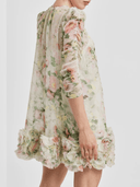 byTiMo Dress Organza Frilly Dress in Watercolour Dreams