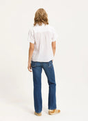 Cali Dreaming Top Motley Top in Pure White