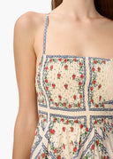 Cami NYC Dress Cecily Silk Cotton Dress in Heirloom Bandana