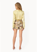 Cami NYC Shorts Ravi Linen Short in Morning Flourish