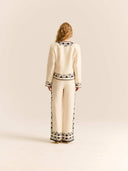 Carolina K Dress The Ali Jacket in Gardenia