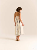 Carolina K Dress The Allegra Dress in Gardenia