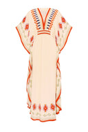 Carolina K Dress The Taiel Kaftan in Multi Chacana