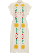 Carolina K Dress The Valerie Kaftan in Off White