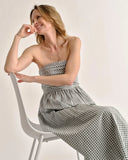 Cartolina Nantucket Dress Chalmers Dress in Moss