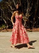 Cartolina Nantucket Dress Ingrid Dress in Poppy Faraway Print