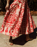 Cartolina Nantucket Dress Ingrid Dress in Poppy Faraway Print