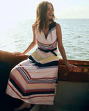 Cartolina Nantucket Dress Monica Dress in Nantucket Stripe